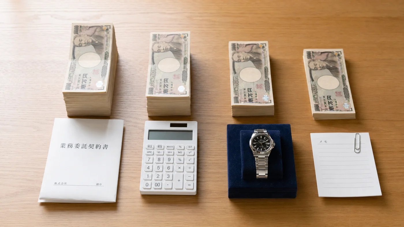 経営者の資金調達シナリオ別比較イメージ