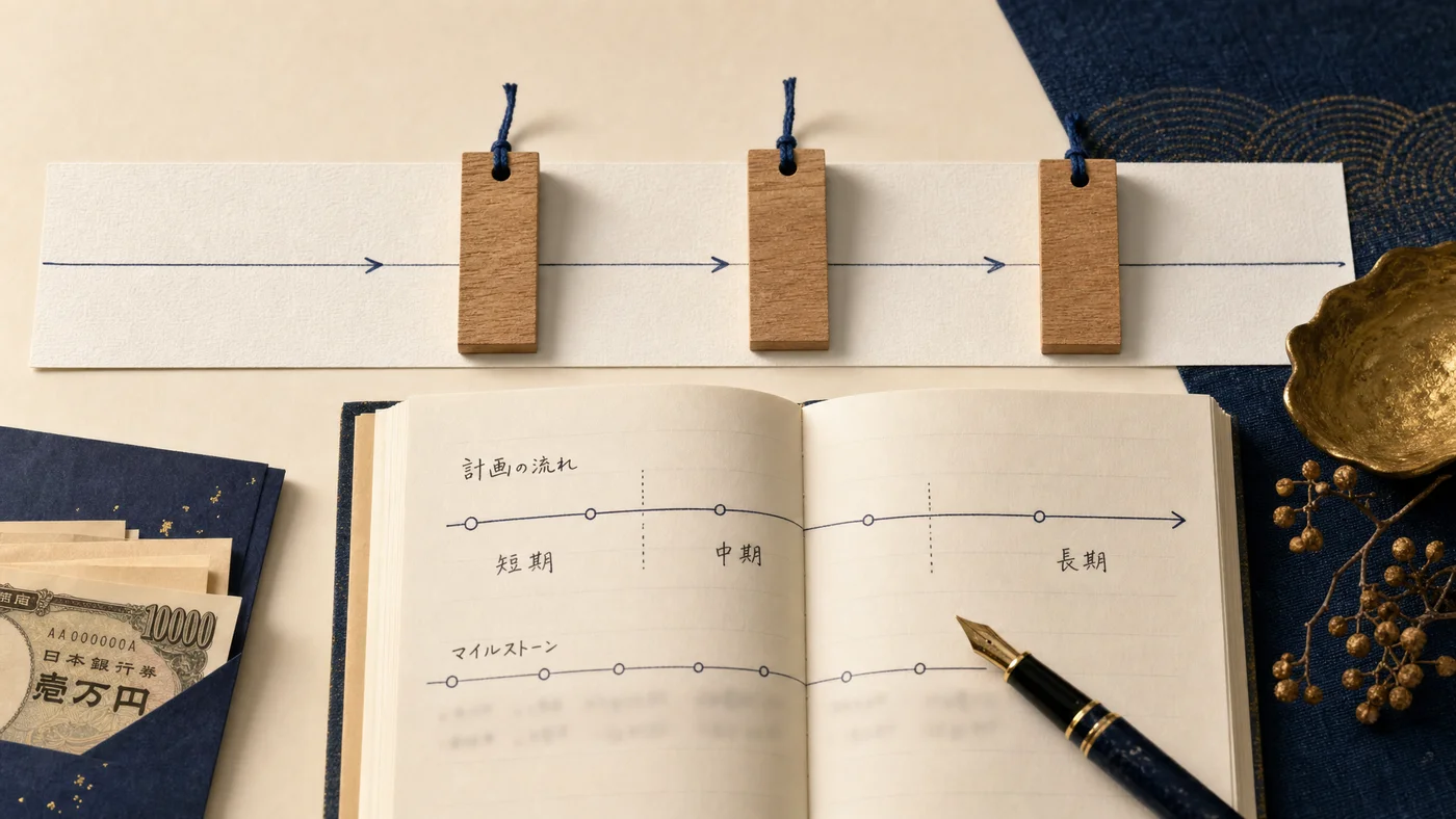 長期戦略の図