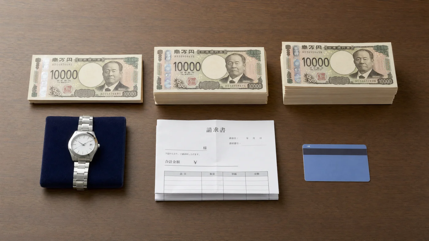 即日資金調達の選択肢イメージ