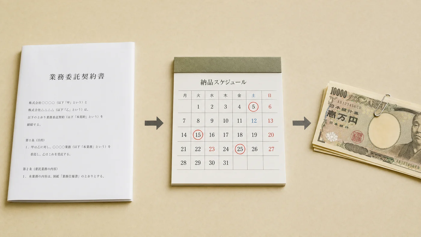 銀行融資審査の時間軸イメージ