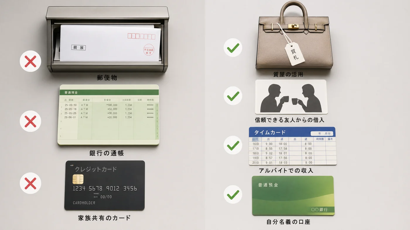 実家暮らしの3大バレルート回避の手順