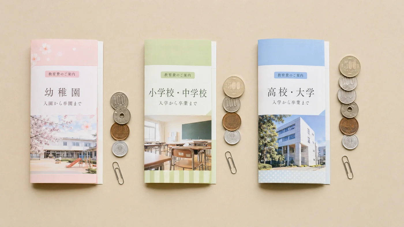 受験費用の内訳構造イメージ