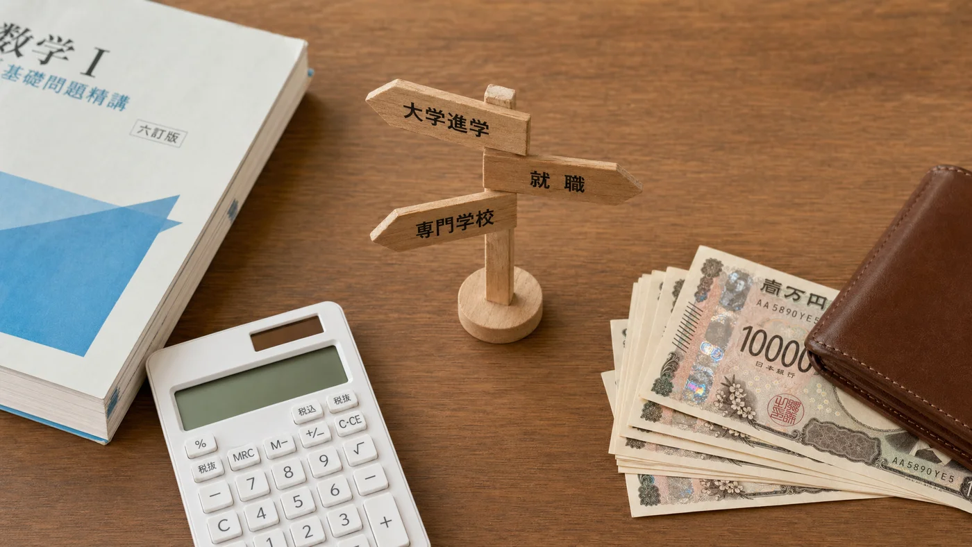 教育費の調達手段の判断軸イメージ