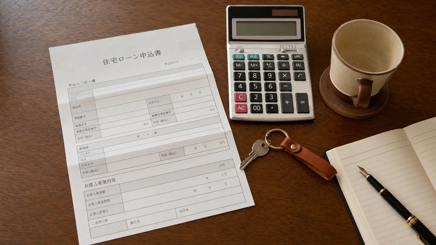 住居確保給付金の申請書類と家賃通知のイメージ