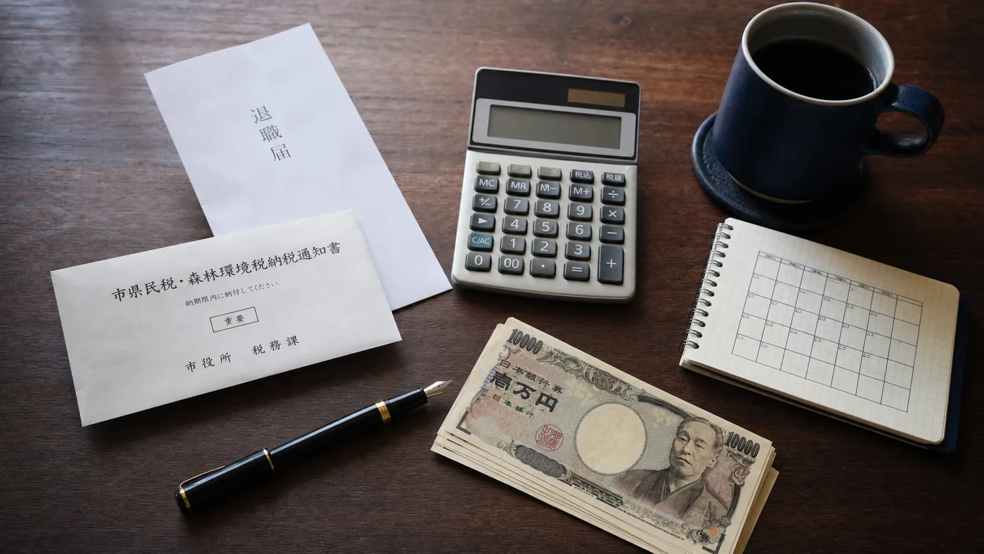 住民税切替時の納付準備イメージ