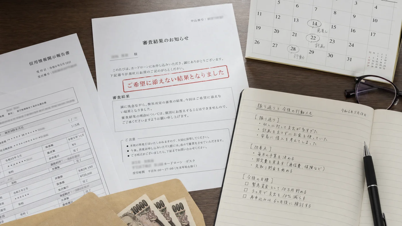 住宅ローン否決通知書と次のチャレンジに向けた整理ノート