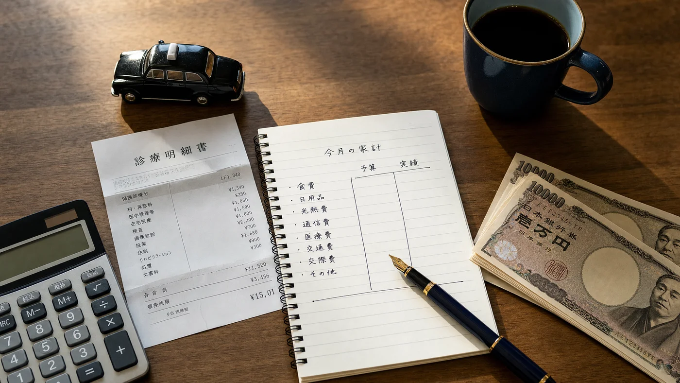 介護タクシー通院費のイメージ