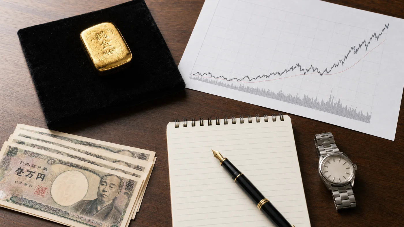 金の運用戦略イメージ