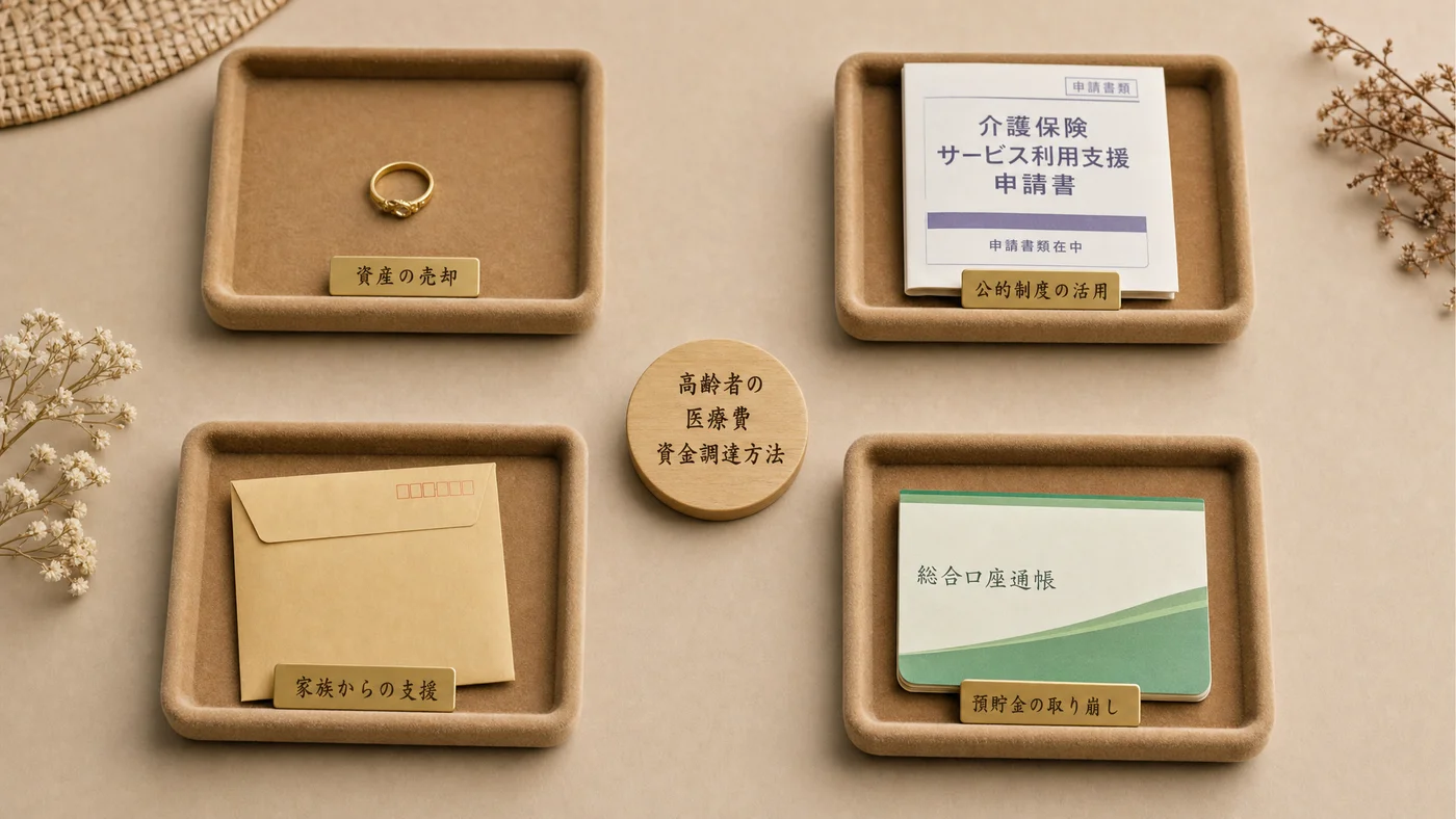 資金調達の選択肢比較イメージ