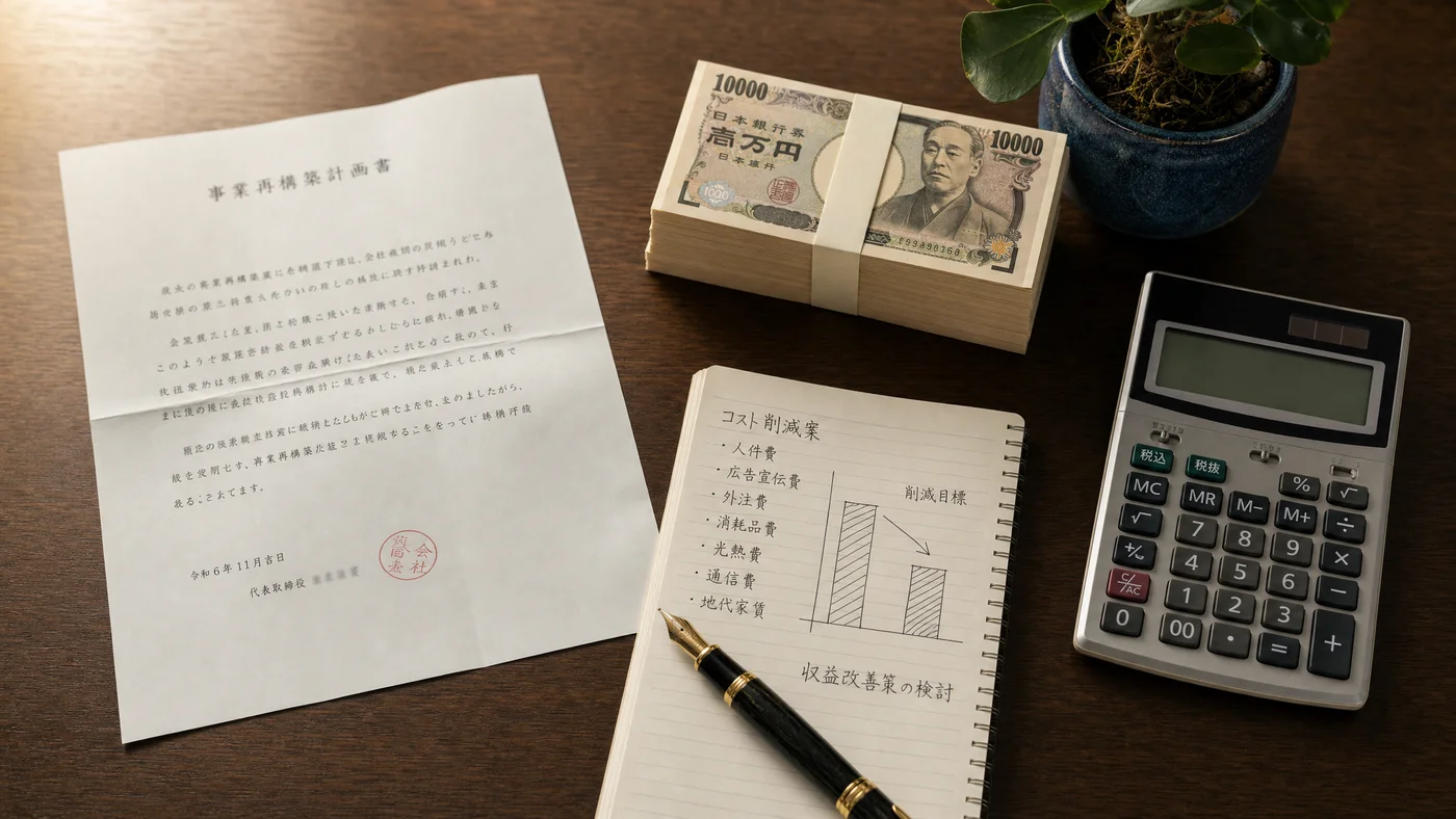返済額の圧縮を計画するイメージ