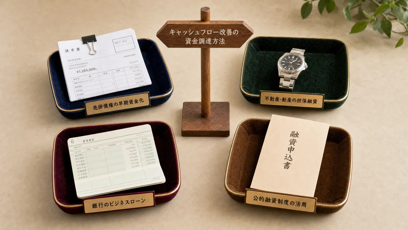 資金調達選択肢