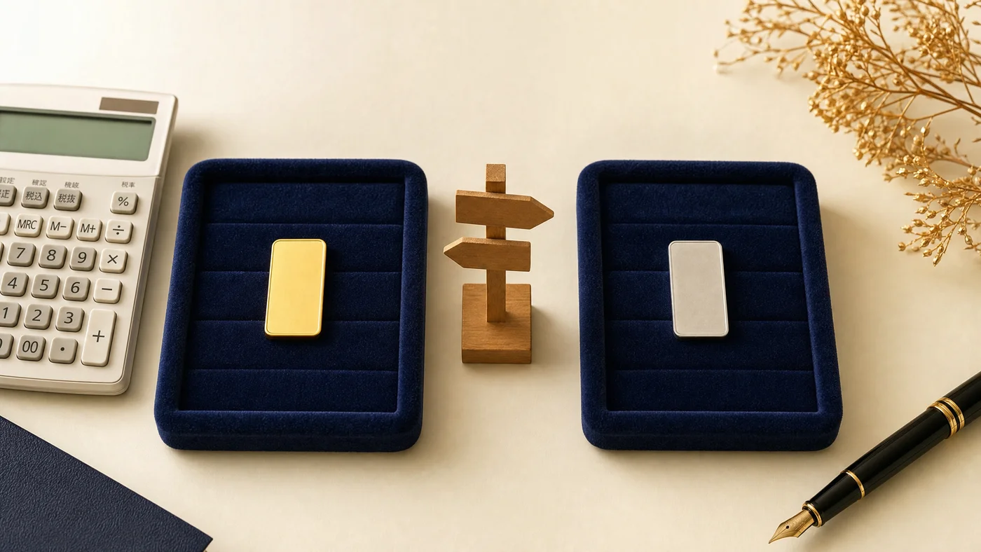 プラチナと金の特性比較