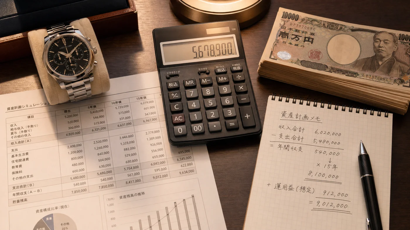200万円借入時の月利1%シミュレーション、3ヶ月返済の総コスト6万円