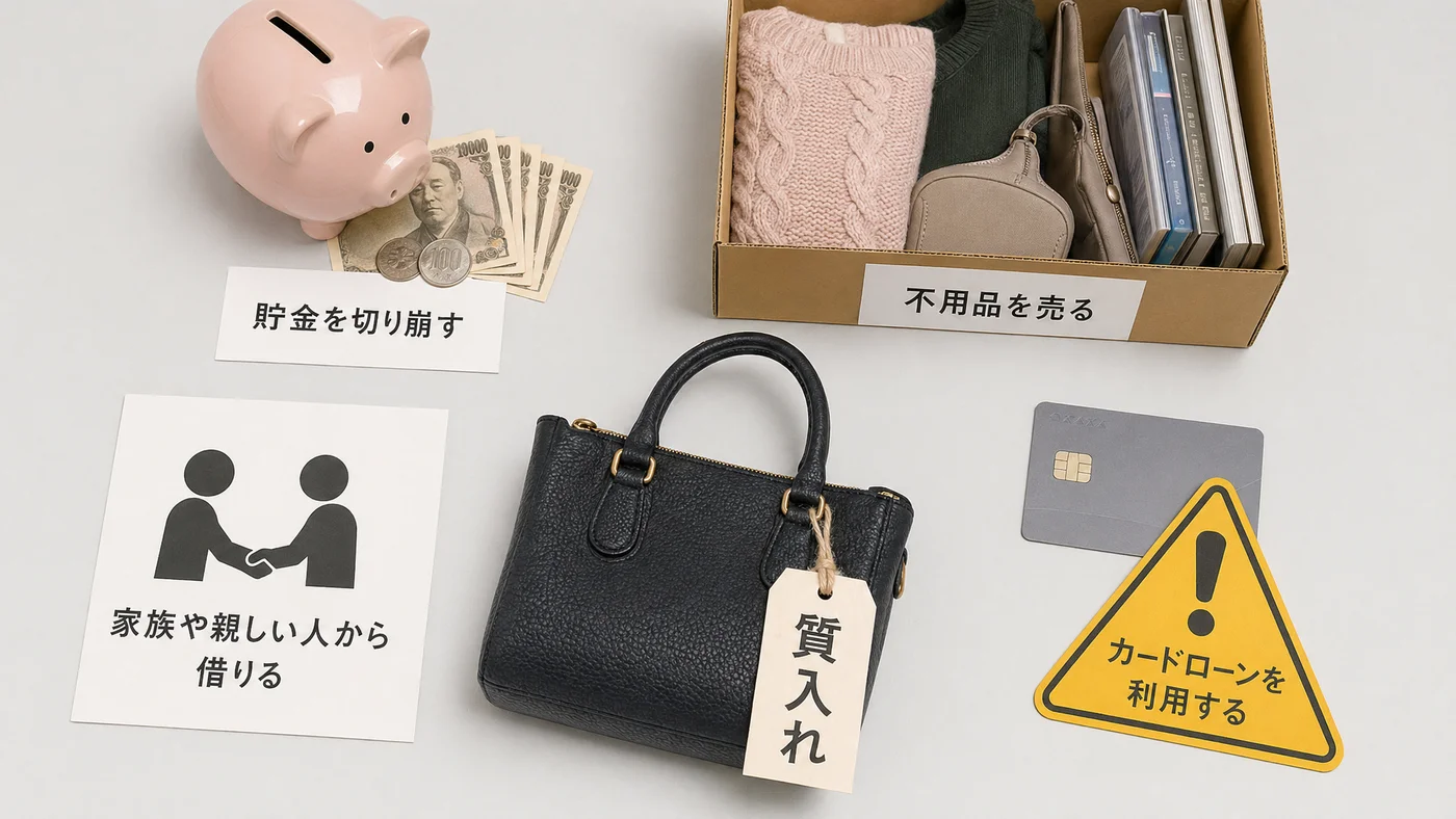 5つの調達手段をプライバシー保護と即日性で比較