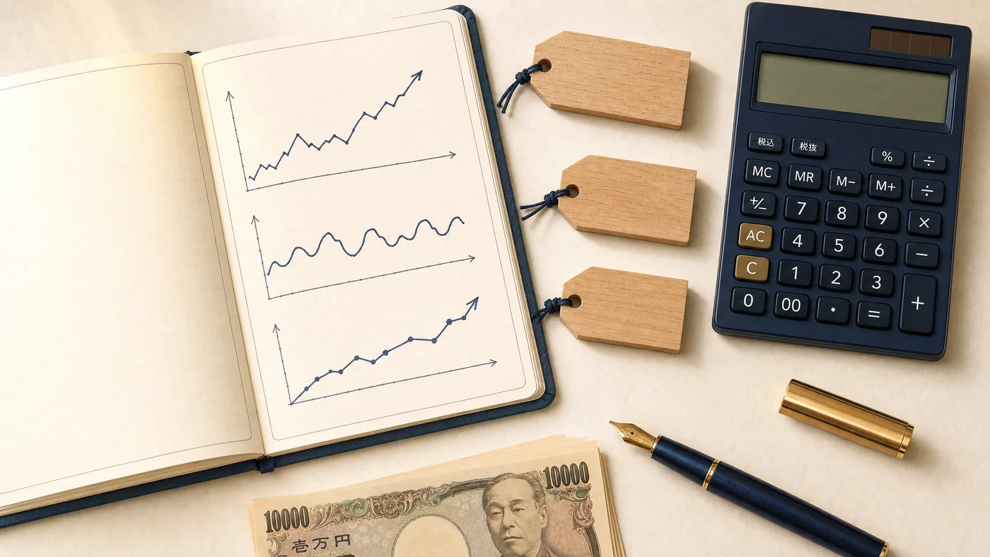 バブル指標:為替・金利・需給
